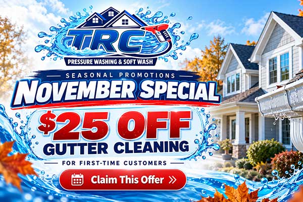 November Gutter Cleaning Special November Gutter Cleaning Special